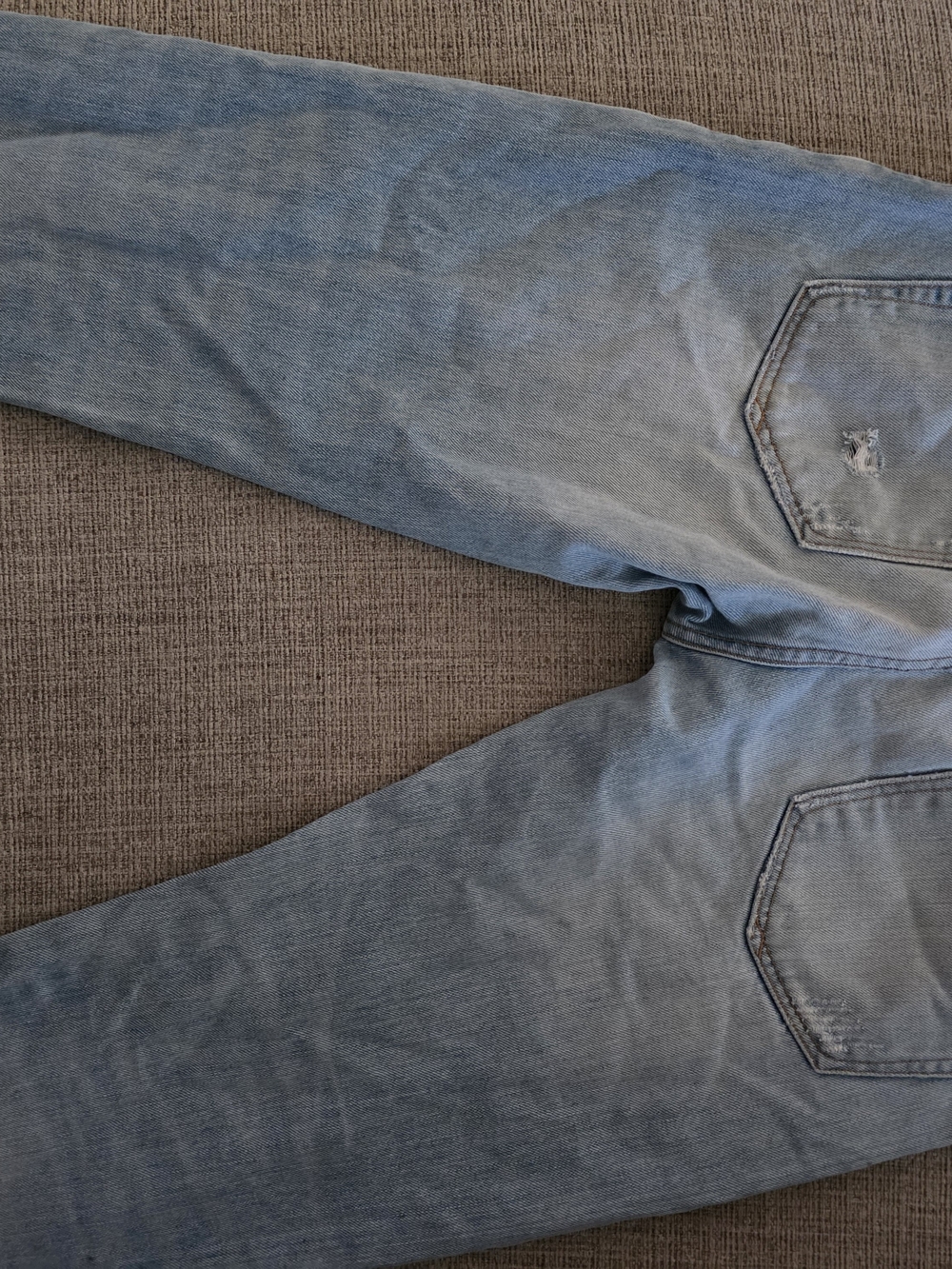 GAP 1969 Light Blue Sexy Boyfriend Distressed Jeans - Picture 7 of 7